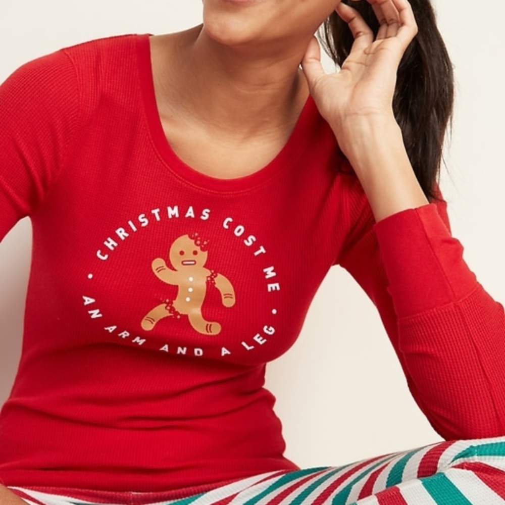 OLD NAVY “Christmas Cost Me...” Shirt Size XS